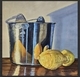 The Metal Bucket with Lemons