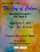 The Joy of Colour Show and Sale